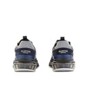 Blue Fabric Athletic Sneakers