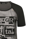 Black Silk Casual Dress