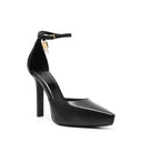 Black Calfskin High Heel Pumps