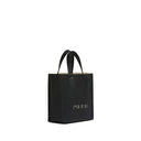 Black Calfskin Tote Bag