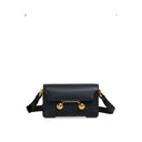 Black Calfskin Belt Bag
