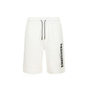 White Cotton Bermuda Shorts
