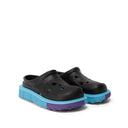 Black Rubber Slippers