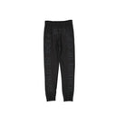 Black Elastane Joggers (Workout Pants)