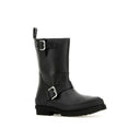 Black Polyester Boots