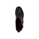 Black Polyester Boots