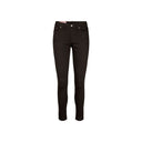 Black Cotton Skinny Jeans