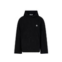 Black Cotton Sweatshirt