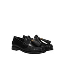 Black Calfskin Slip-On Loafers
