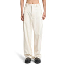 White Cashmere Chino Pants