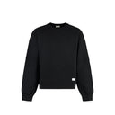 Black Cotton Sweatshirt