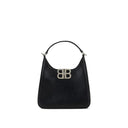 Black Lamb Leather Shoulder Bag