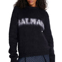 Black Mohair Sweatshirt