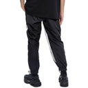Black Polyester Athletic Pants