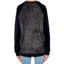 Black Elastane Sweatshirt