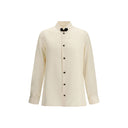 Cream Silk Shirt