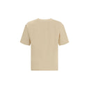 Cream Cotton T-Shirt