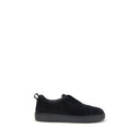 Black Calf Leather Bos Taurus Low Top Sneakers