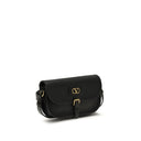 Black Calf Leather Bos Taurus Shoulder Bag