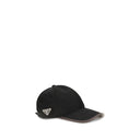 Black Recycled Polyamide Cap (Baseball Hat)