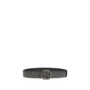 Black Calf Leather Bos Taurus Regular Belt