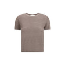 Brown Cashmere T-Shirt