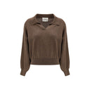 Brown Cashmere Sweatshirt