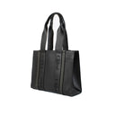 Black Leather Tote Bag