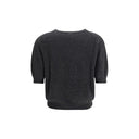 Gray Fleece Wool T-Shirt