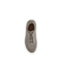 Beige Calf Leather Bos Taurus Athletic Sneakers