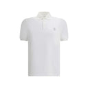 White Cotton Polo Shirt