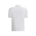 White Cotton Polo Shirt
