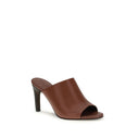 Brown Calf Leather Bos Taurus High Heel Pumps