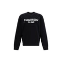 Black Cotton Sweatshirt