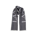 Gray Silk Scarf