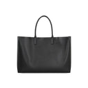 Black Calfskin Tote Bag