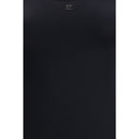 Black Elastane One-Piece Swimsuit