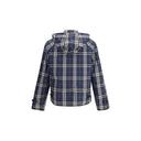 Blue Polyester Jackets And Coat