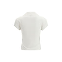White Cotton Polo Shirt