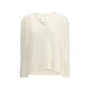 White Cashmere Sweatshirt