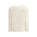 White Cashmere Sweatshirt