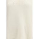 White Cashmere Sweatshirt