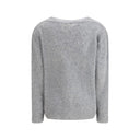 Gray Cashmere Sweatshirt