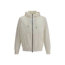 White Polyamide Shell Jacket