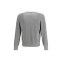 Gray Cotton Cardigan