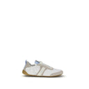 White Calf Leather Bos Taurus Athletic Sneakers