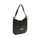 Black Calf Leather Bos Taurus Shoulder Bag