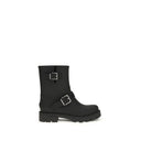 Black Polyurethane Rain Boots