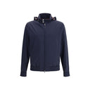 Blue Polyamide Shell Jacket