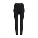 Black Viscose Leggings
